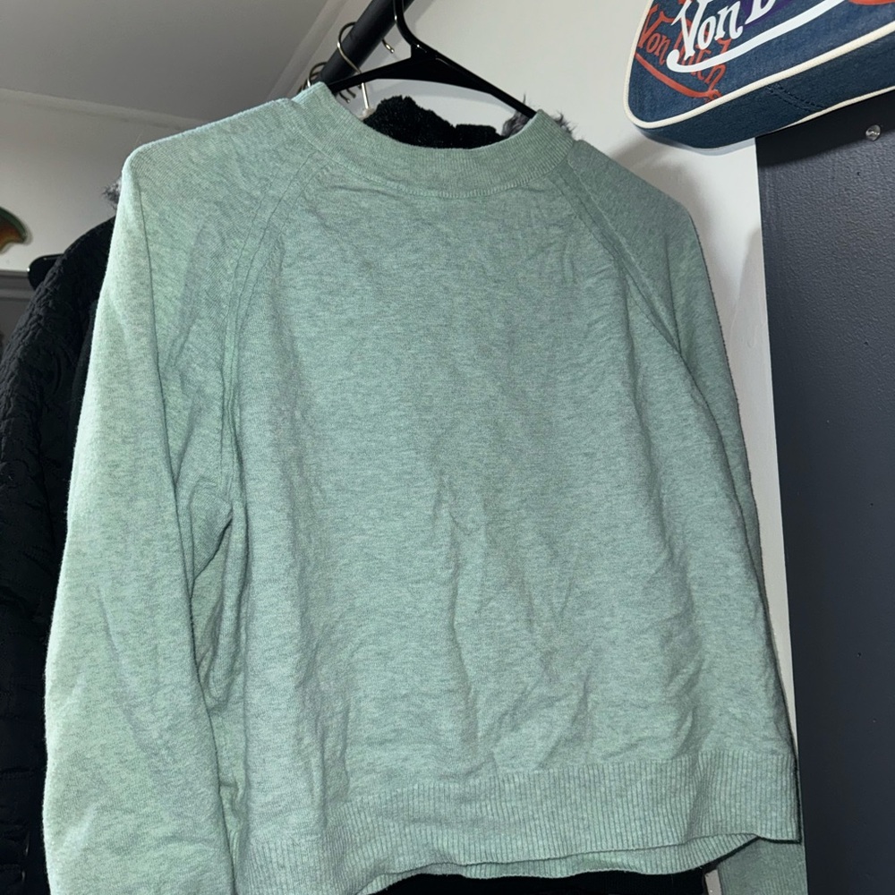 A New Day Light Green Crewneck Sweatshirt